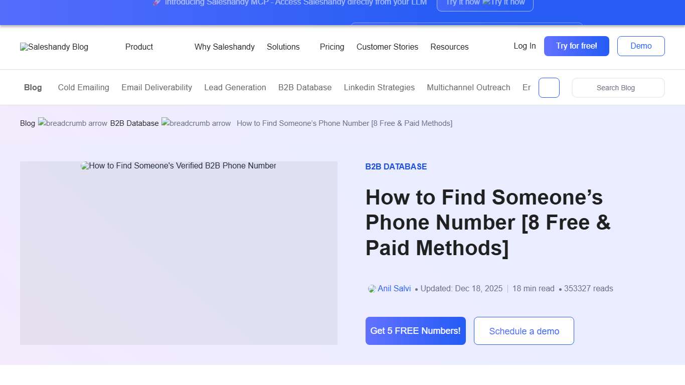 How to Find Anyone's Phone Number (8 Ways With Free Tools)
